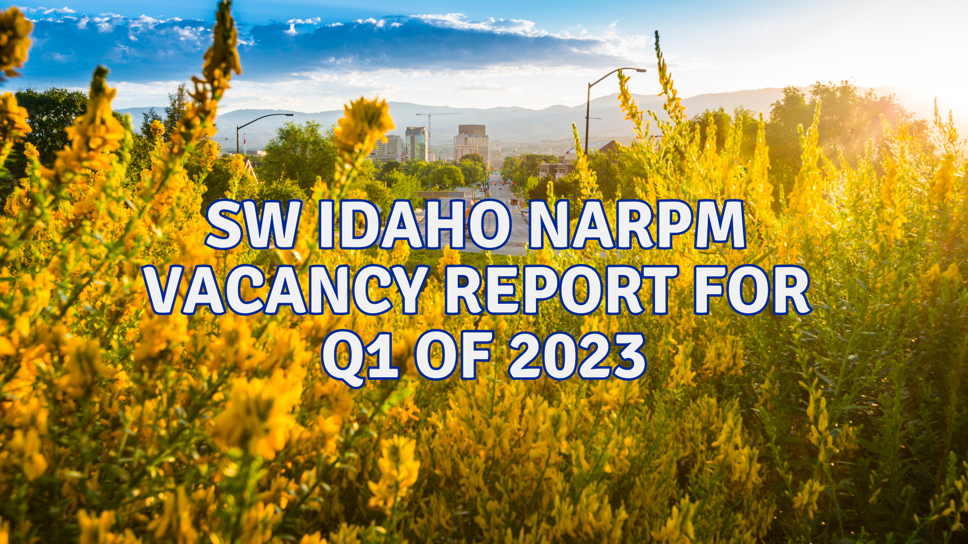 SW Idaho NARPM Vacancy Report for Q1 of 2023